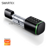 SMARTEK S1K Senha RFID Cart&atilde;o IC CHAVE TTLOCK APP BLE Fechadura de cilindro inteligente para substitui&ccedil;&atilde;o de cilindro mec&acirc;nico antigo