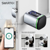 Serrure biom&eacute;trique intelligente portative de cylindre d'empreinte digitale de serrure intelligente de Tuya pour le verre d'alliage d'aluminium d'acier/laiton/verre de nuage