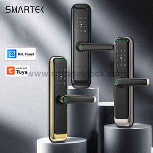 Kunci Pintar Mewah Untuk Kunci Cap Jari Kunci Pintu Digital Rumah